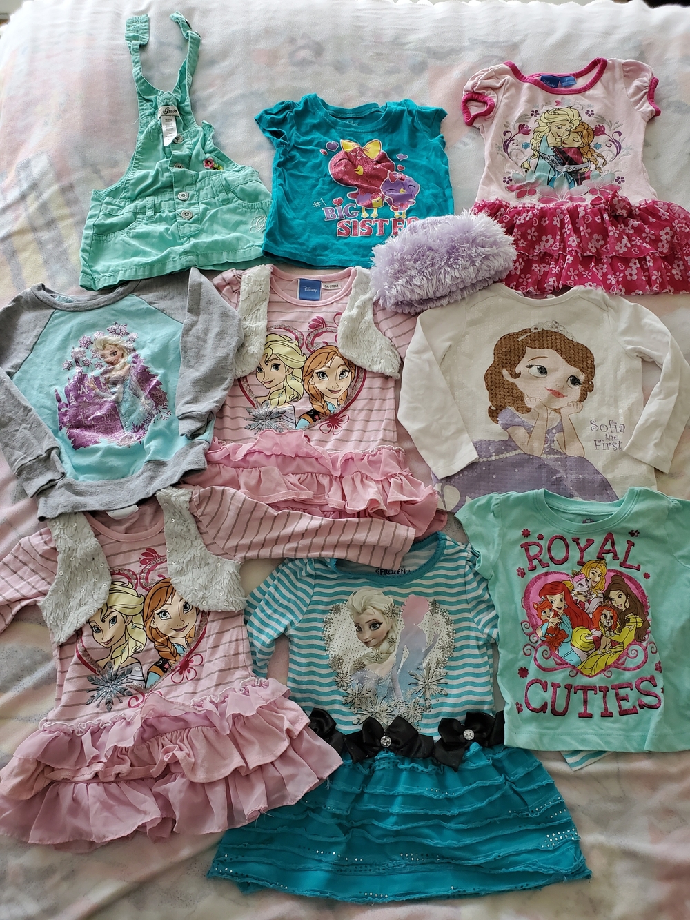 Toddler Girl Disney Elsa Bundle 10 Piece